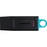 Kingston Data Traveller exodia 64 GB USB Stick (schwaarz türkis, DTX 64 GB)