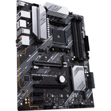 Asus Prime B550-Plus Socket AM4 Motherboard (black silver, RAID, GB-LAN, sound, ATX)