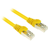 Sharkoon hálózati kábel SFTP, RJ-45 Cat.6-tal (sárga, 10 méter)