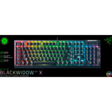Razer BlackWidow V4 X, Gaming Keyboard (black, US layout, green, RGB LEDs, doubleshot ABS)
