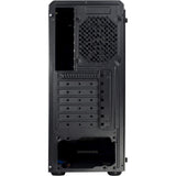 Inter-tech C-3 Saphir Midi Tower Case (Black | 3x USB-A | Window)