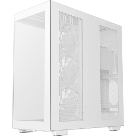 Deepcool CH780 Midi Tower Case (White | 4x USB-A | 1x USB-C | RGB | Window)