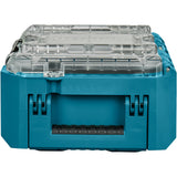 Makita maktrak organizer compact p-91067 gereedschapsbox (blauw zwart)