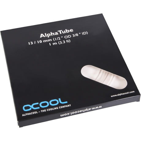 Alphacool Alphatube HF 13/10 (3/8 ID) - Ultra Clear Tubing (Transparent, 1 meter)