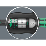 Wera Click-Torque C 3 Push R/L Adjustable Torque Wrench (Black Green, 40-200 Nm)