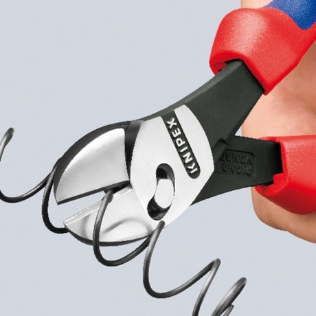 Knipex TwinForce Diagonal Cutters 7372180 (red blue)