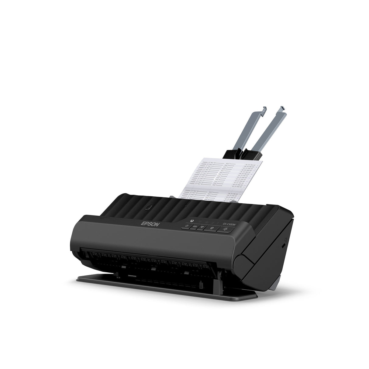 Epson es-c320w compacte a4-documentscanner met wi-fi-connectiviteit en u-traject (zwart, a4, a5, a6, b5)