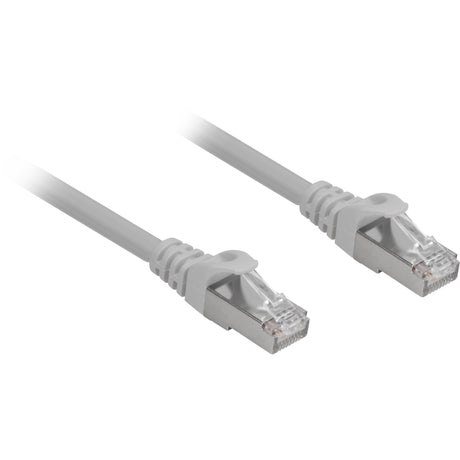 Sharkoon network cable SFTP, RJ-45 with Cat.6a (gray, 3 meters, halogen-free)