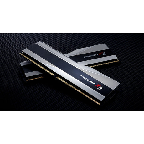 G.skill trident z5 rgb 32 gb ddr5-6400 (2x 16 gb) RAM (sølv, f5-6400j3239g16gx2-tz5rs, xmp 3.0)