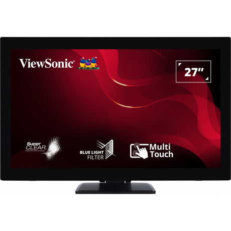 Viewsonic 10-point touch screen monitor td2760 27 (black, 1x hdmi, 1x displayport, vga, usb-a, usb-b)