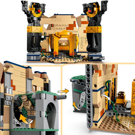 Lego Indiana Jones – pabėgimas iš paslėpto kapo konstravimo žaislas (77013)