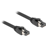 Delock nätverkskabel s ftp, rj-45 med cat.8.1 (svart, 3 meter)