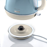 Ariete Vintage Kettel 2869 05 (hellblo, 1,7 Liter)