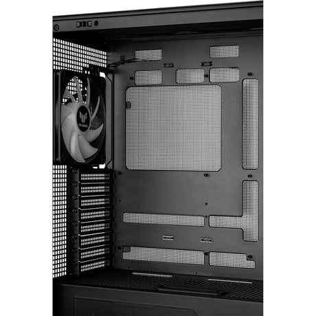 Caixa de torre midi Asus tuf gaming gt302 argb (preta | 2x usb-a | 1x usb-c | rgb | vidro temperado)
