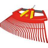 Wolf-Garten Multi-Star 4-in-1 Leaf Rake (Red Yellow)