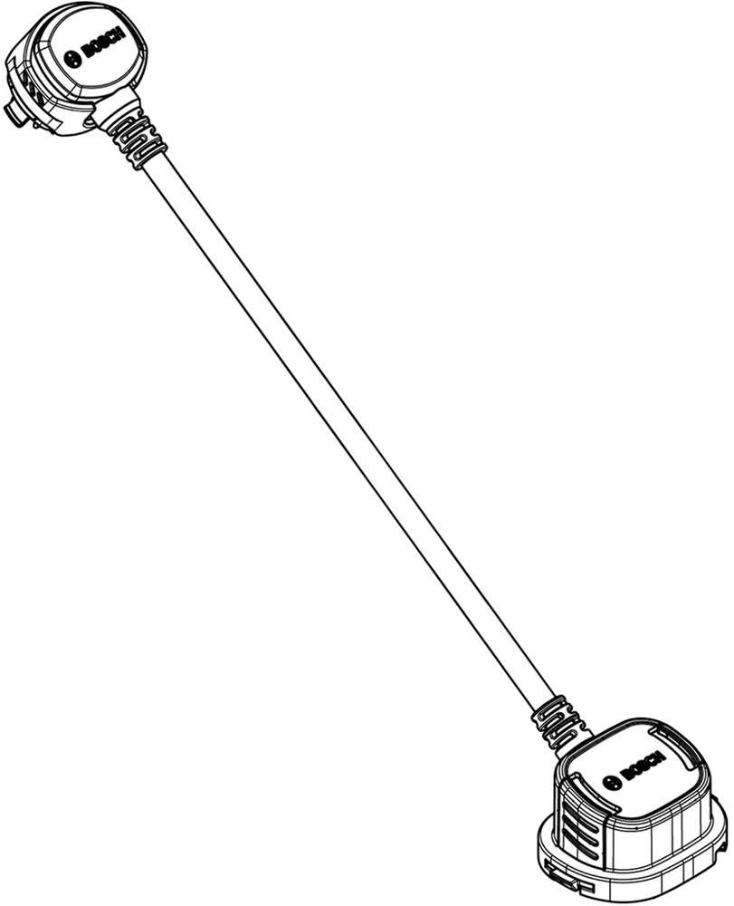Bosch powermore kabel - napeljava kabla stran od držala baterije (bch3925)