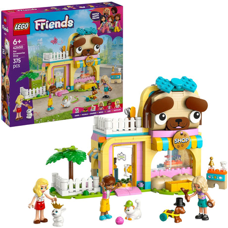 Lego friends obchod s doplnkami pre zvieratá - 42650