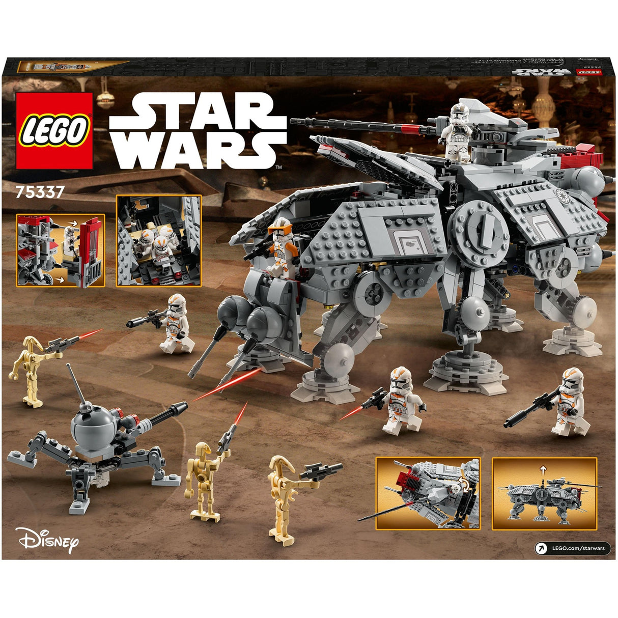 Lego Star Wars - At-te Walker Bauspiller (75337)