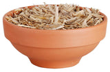 Esschert design brazier with straw