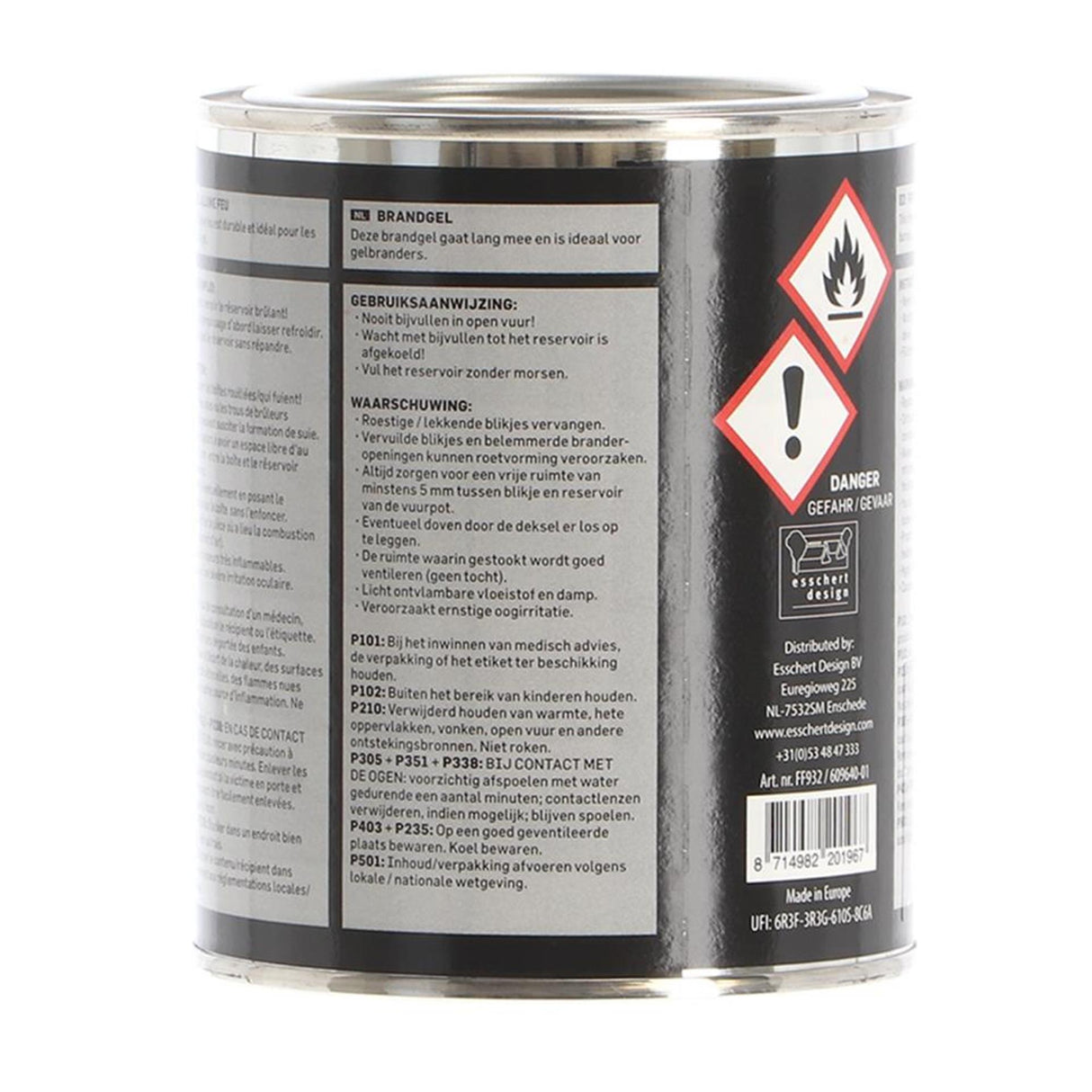 Esschert Design Fire Gel à 500ml