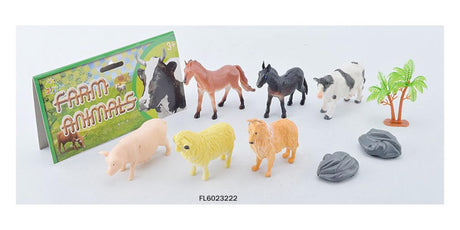 Aro farm animals in bag 9 pieces