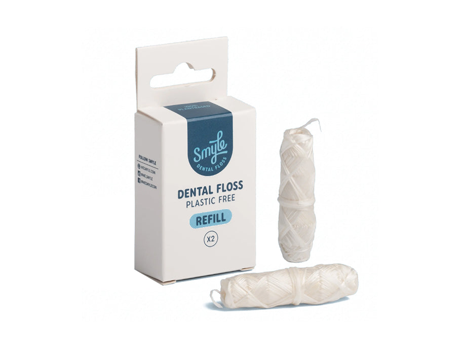 Smyle dental floss mint - refill 2 x 30 meters