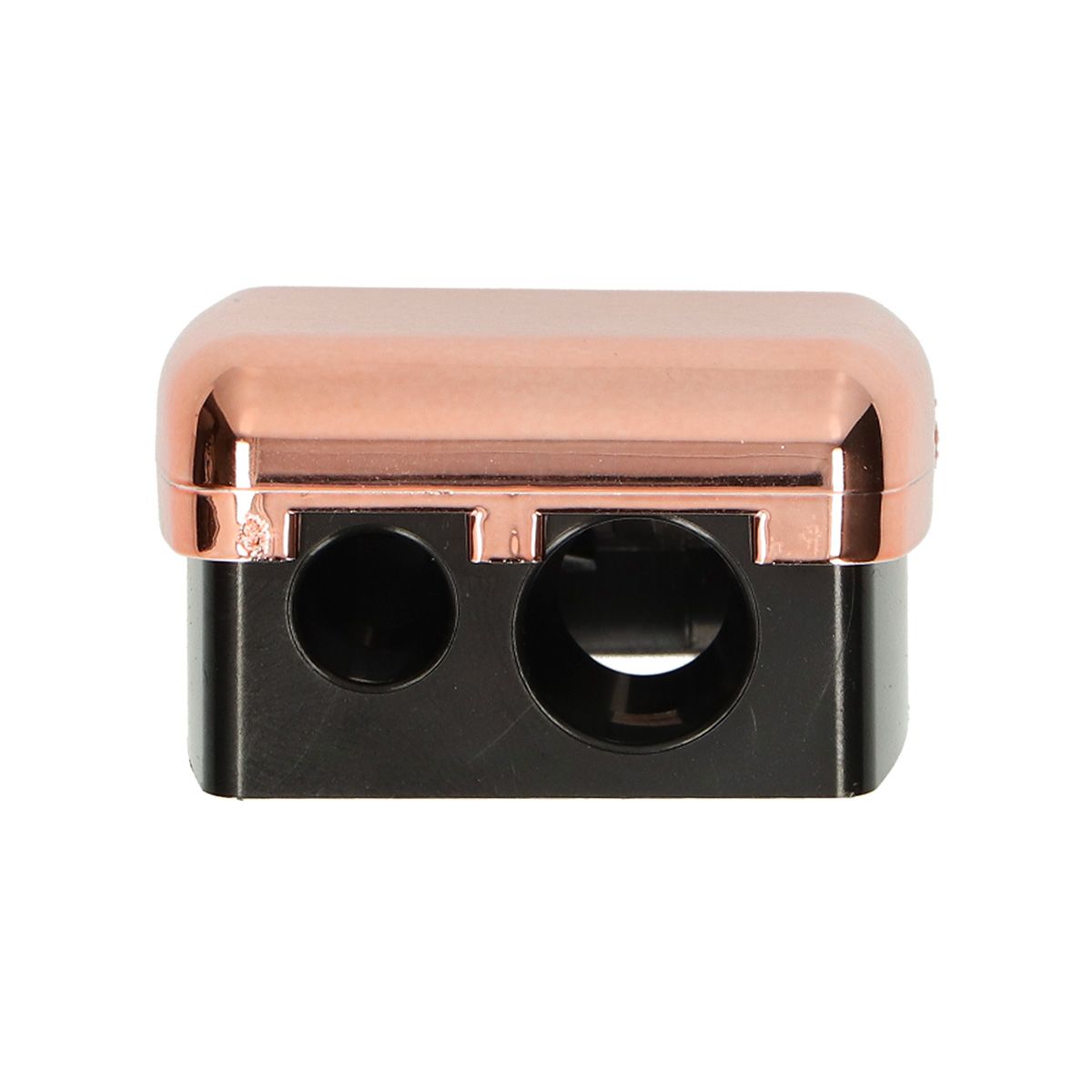 Face nail pencil sharpener double rose gold