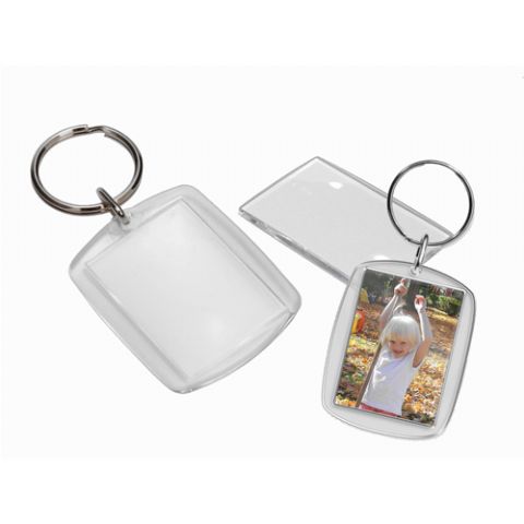 BELEL Photo Key Ring 35x45 Clear 50st.