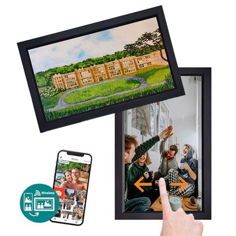 Benel Frameo Digital Photo Frame HF-156B sort 15,6 tommer