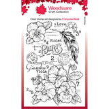 Woodware • clear singles stamp set viola