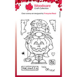 Woodware • clear singles stamps mad hatter gnome