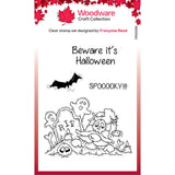 Woodware • clear singles stamps spooky night