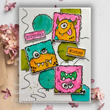 Woodware • clear singles monster gallery stamp set
