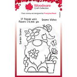 Woodware • clear stamp singles garden gnome