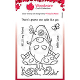 Woodware • clear stamp singles forest gnome