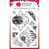 Woodware • clear singles stamp vintage tiles