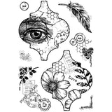 Woodware • clear singles stamp vintage tiles