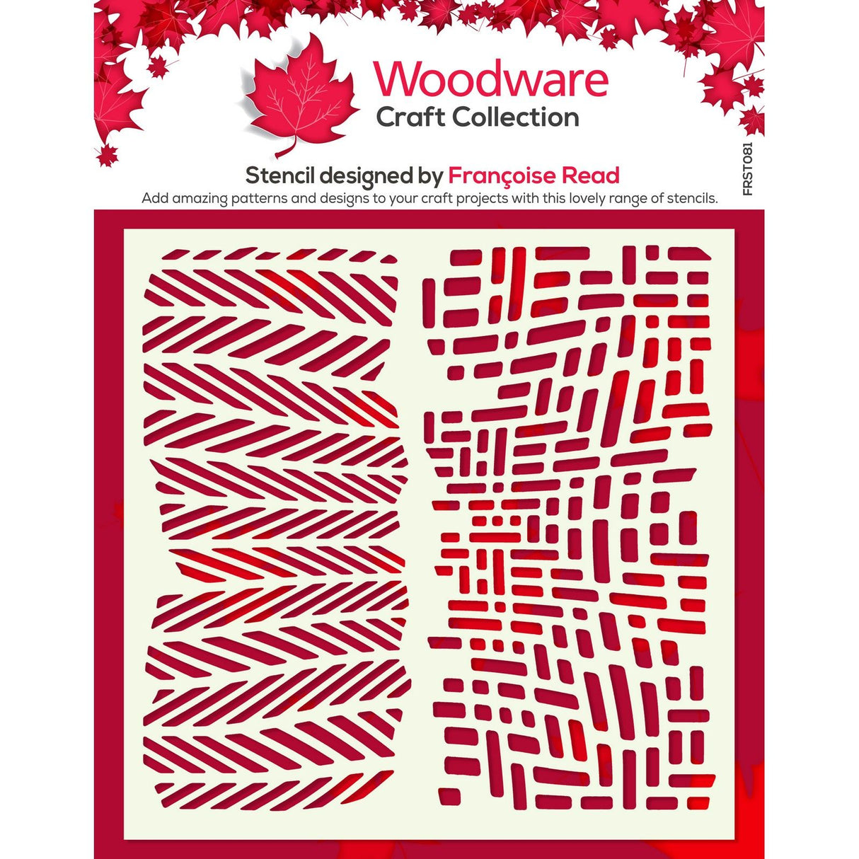 Woodware • stencil pampa