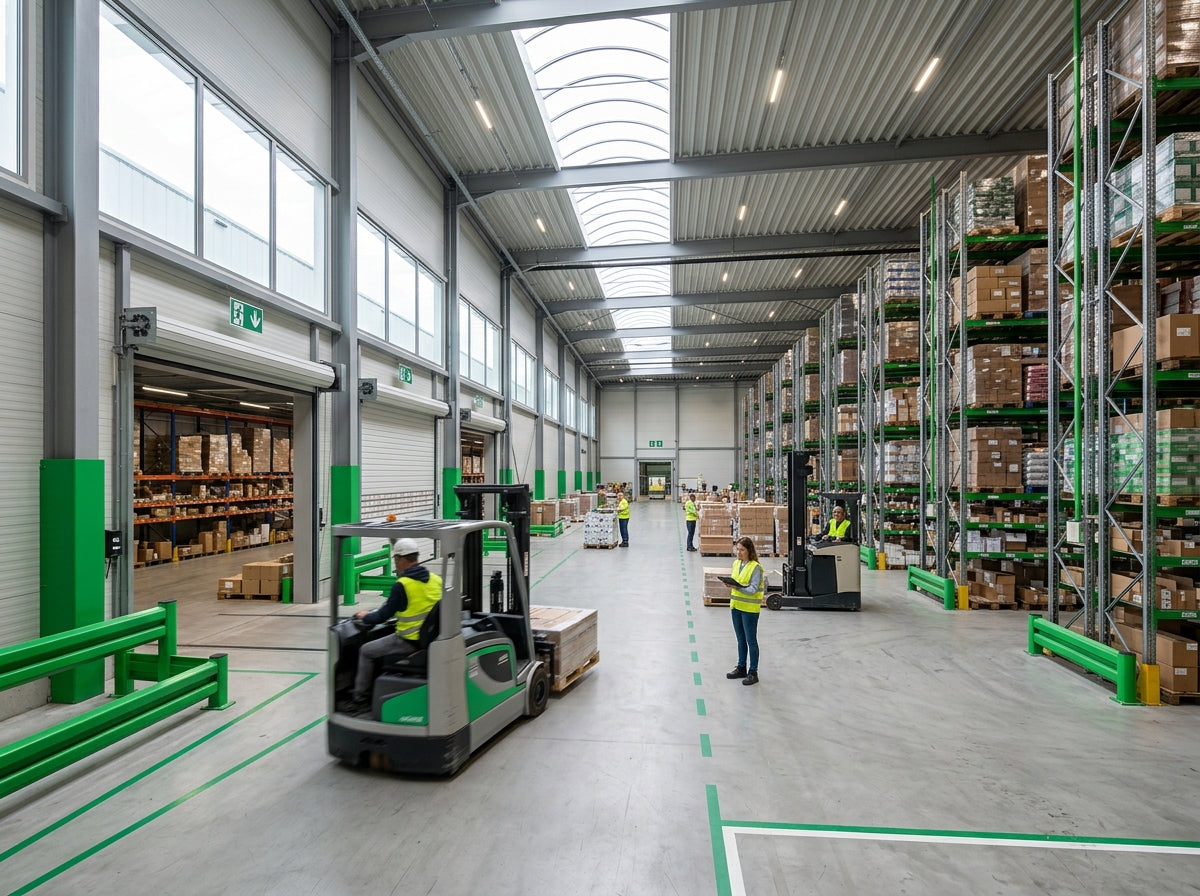 Tormino B2B magazijn banner