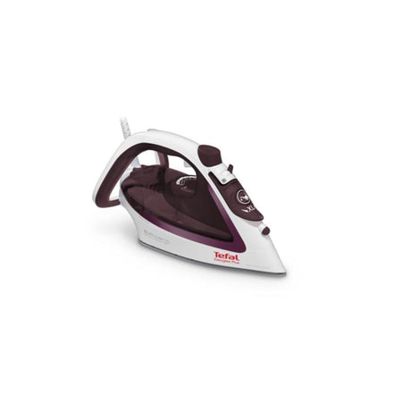 Tefal fv5714 easygliss plus steam iron 2400w bordeaux white