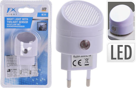 Vynikající elektrická noční lampa LED s bílým senzorem