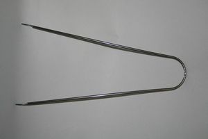 Gazelle fender rang 28 stainless steel 345mm