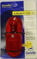 Rear light XB battery LED red