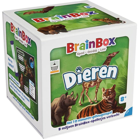 Cluiche boird ainmhithe brainbox