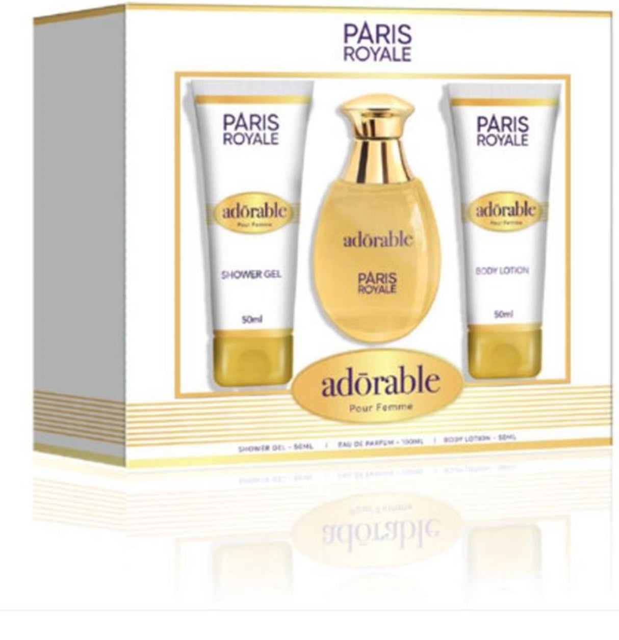 Gift set Paris Royale adorable 3-piece
