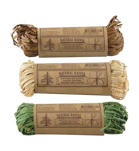 Esschert design raffia in 3 verschillende kleuren <br>