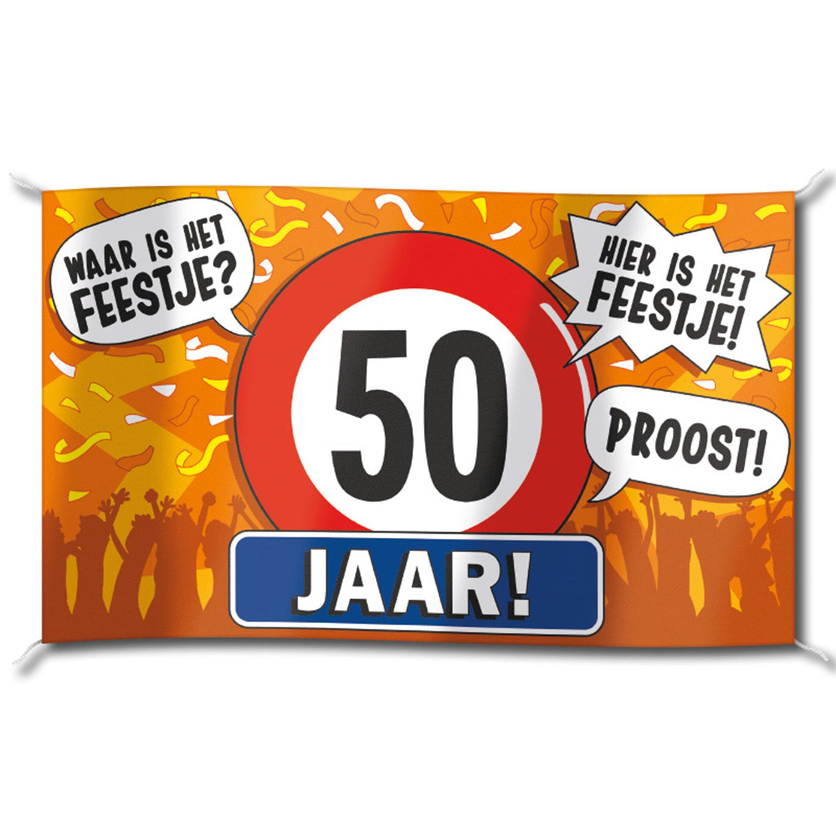 Paperdreams facade flag - 50 years