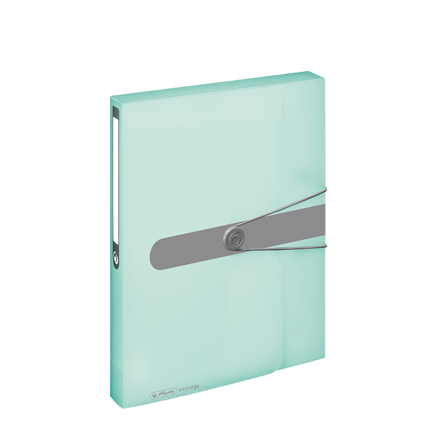 Herlitz document box A4 4cm pastel mint