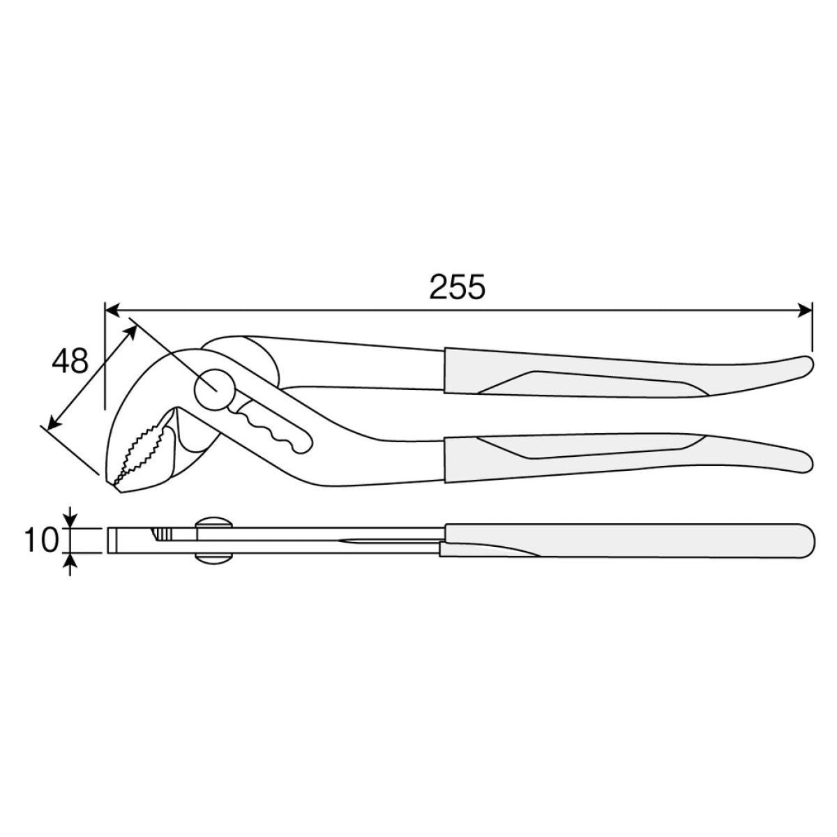 Hozan P-2445 Squeezo de la bomba de agua 3280245