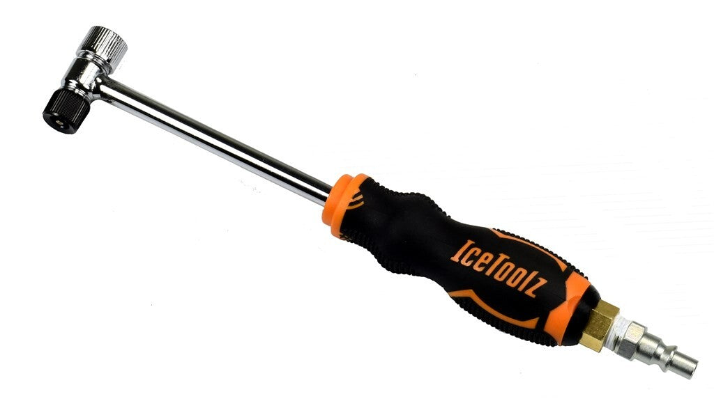 Icetoolz Compressor handle with shortcut